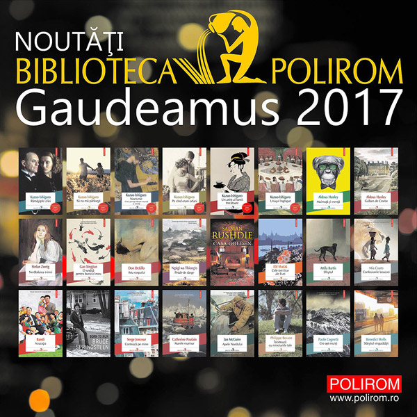 Noutati Biblioteca Polirom la Gaudeamus 2017