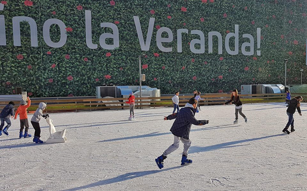 Veranda Mall redeschide singurul patinoar în aer liber din zona Obor