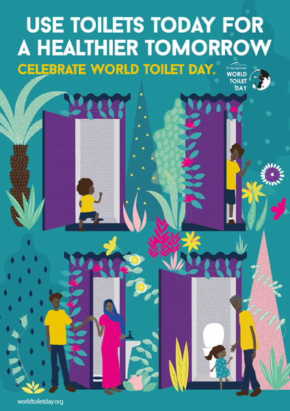 Ziua Internationala a Toaletei poster