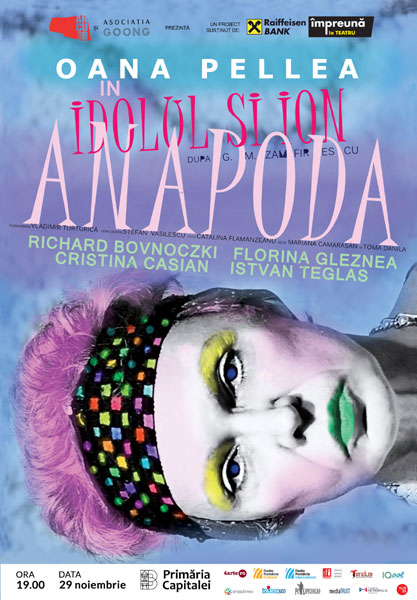 Comedia romantică ”Idolul și Ion Anapoda”, o nouă reprezentație pe 29 noiembrie, la Sala Mare, ARCUB