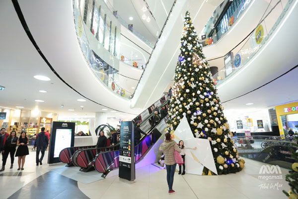 Moș Crăciun și ajutoarele lui vin la Mega Mall în perioada 17 – 24 decembrie