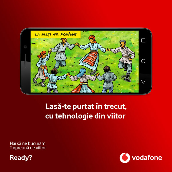 Vodafone România lansează Istori@, noua secțiune a aplicației Biblioteca Digitală, dedicată istoriei românilor