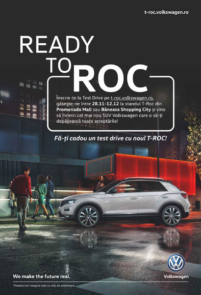 Volkswagen își lansează campania internațională de marketing pentru noul T-Roc