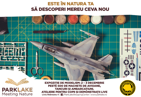 ParkLake Shopping Center deschide luna decembrie cu un eveniment modelistic organizat în premieră în România