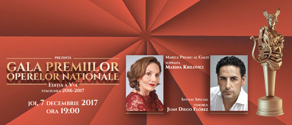 afis Gala Premiilor Operelor Nationale