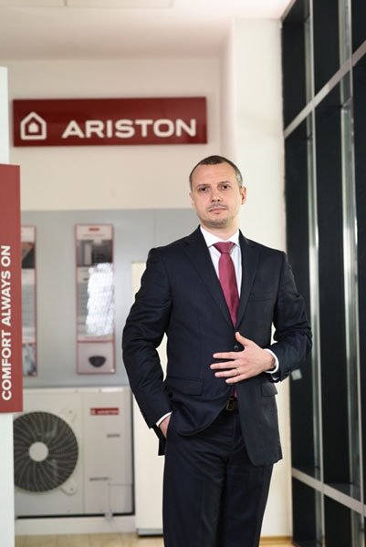 Cătălin Drăguleanu, Country Manager al Ariston Thermo România