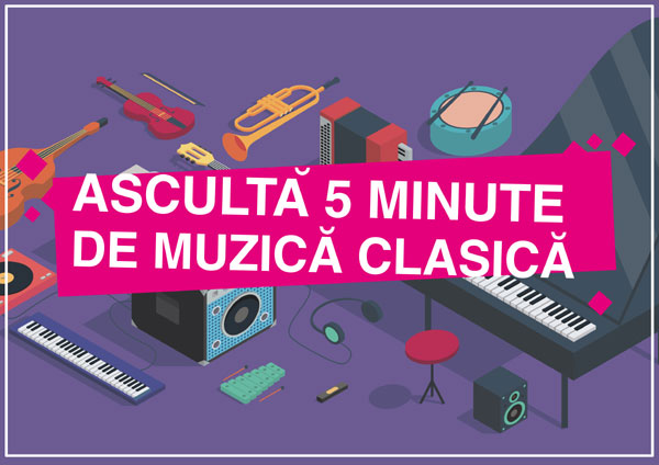 Violonistul Alexandru Tomescu – ambasador al proiectului “Ascultă 5 minute de muzică clasică” inițiat de Radio România Muzical