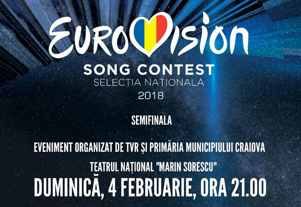 Afis Semifinala Eurovision Craiova