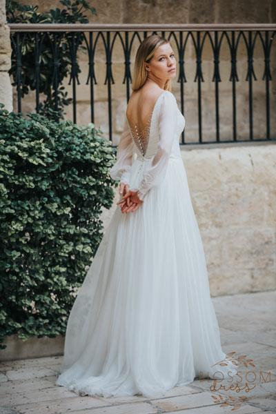 Influențe italienești și franțuzești în colecția bridal “Blosom Dress 2018”
