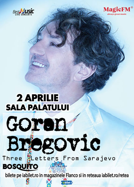 Bosquito canta alaturi de Goran Bregovic la Bucuresti!