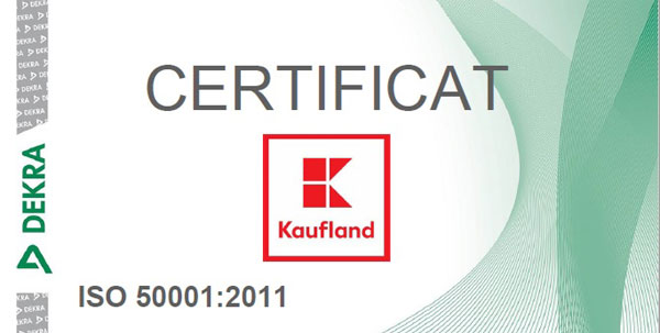 Certificare Dekra, Kaufland Romania