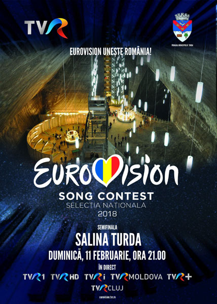 Semifinala Eurovision din Salina Turda, la 90 de metri sub pământ – o premieră absolută în istoria concursului