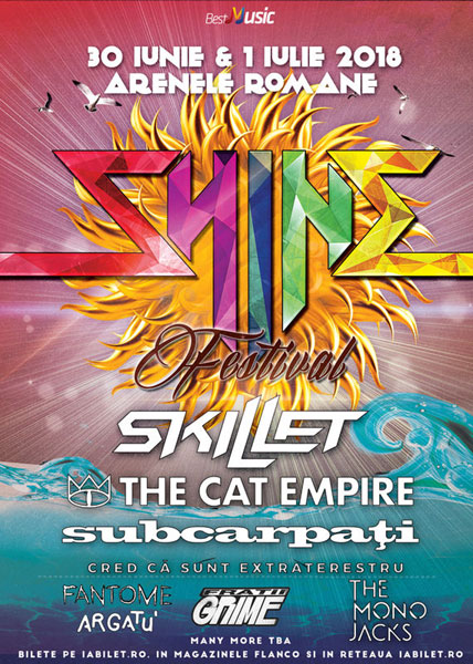The Cat Empire, Subcarpati, Fratii Grime, The Mono Jacks si multi altii confirmati la Shine Festival 2018