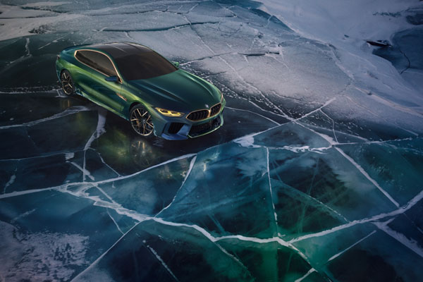 BMW M8 Gran Coupé Concept prezintă o nouă interpretare a luxului pentru marca BMW