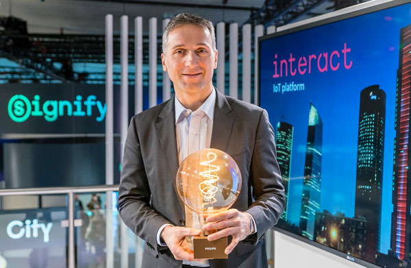 Philips Lighting îşi consolidează poziţia de lider în iluminatul care foloseşte IoT în cadrul Light + Building 2018