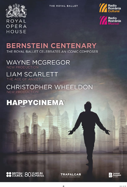 Pe 1 și 9 aprilie, Bernstein Celebration și Macbeth de Verdi, spectacole Royal Opera House, se văd la Happy Cinema București