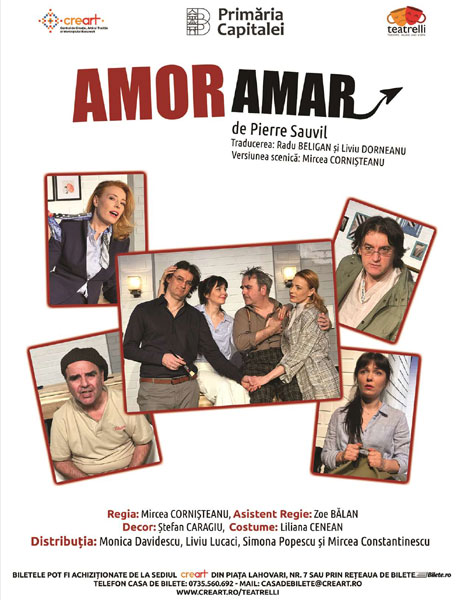 Amor Amar – noua producție Teatrelli