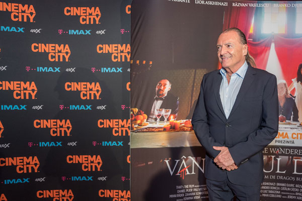 Armand Assante la Cinema City: întâlnire excepţională cu iubitorii de film bucureşteni
