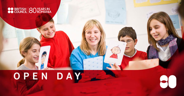 Engleza e mai distractivă în familie: Open Day la British Council