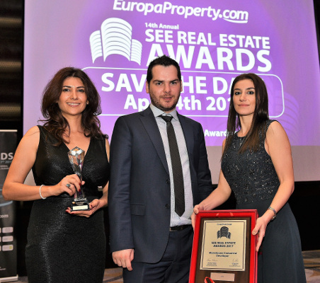 CTP câștigă premiile Industrial project of the year și Warehouse Developer of the Year