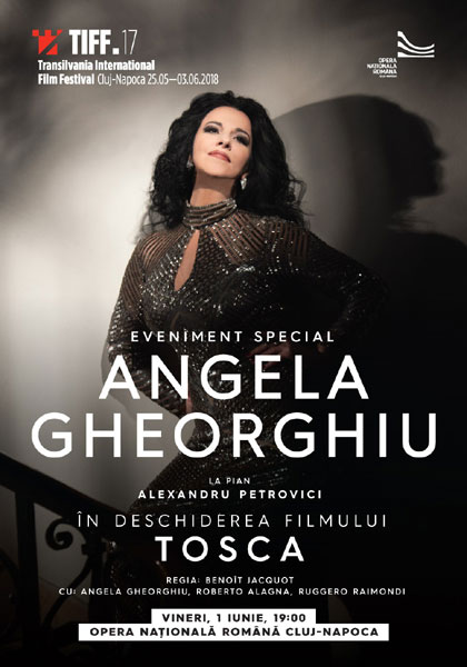 Strălucitoarea Angela Gheorghiu, invitată de onoare la TIFF 2018