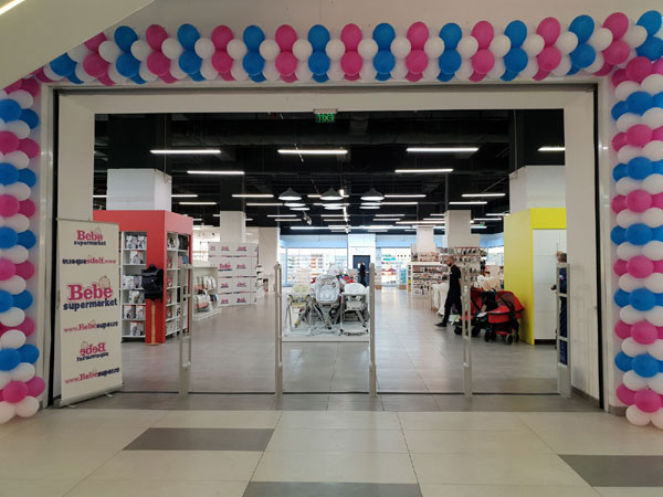 Mega Mall își extinde portofoliul de chiriași cu un magazin Bebe Supermarket