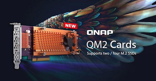 QNAP introduce noile plăci de extensie QM2 PCIe, îmbunătățind performanțele serverelor NAS