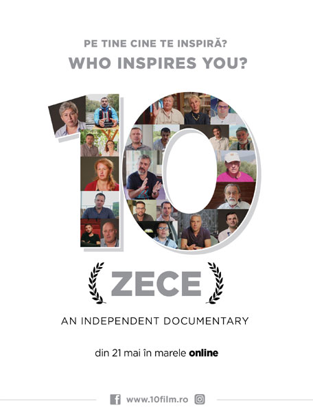 10 (ZECE) – În anul Centenarului, un documentar despre viitorul României, disponibil online din 21 mai