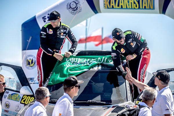 2018 Rally Kazakhstan, Yazeed Al Rajhi (KSA), Timo Gottschalk (GER) - MINI John Cooper Works Rally - X-raid Team