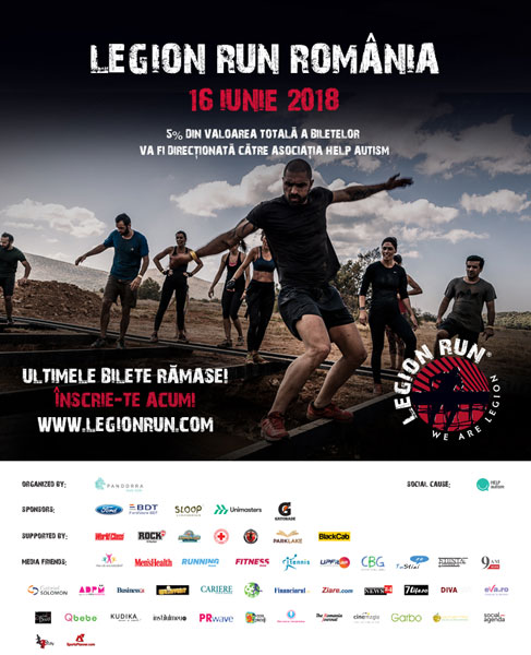 Legion Run România – distracția, energia și susținerea au venit în valuri