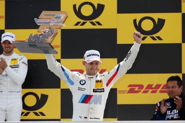 Bucurie dublă pentru Marco Wittman în cursa DTM de la Norisring: victorie şi podium pentru pilotul BMW