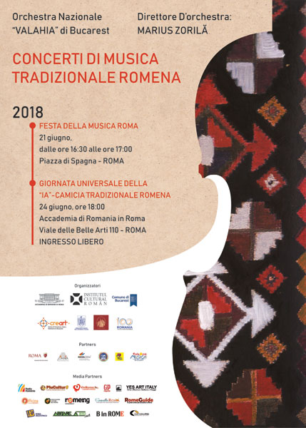 Orchestra Națională “Valahia” în concert la Roma