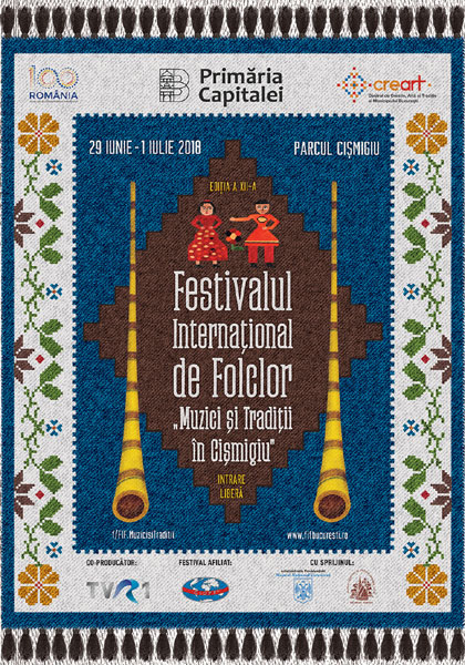 Începe cea de-a XII-a ediție a Festivalului Internațional de Folclor în Parcul Cișmigiu