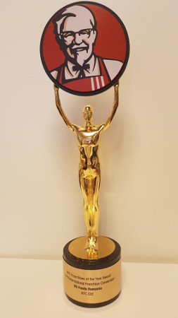 KFC România, deţinut de holdingul Sphera Franchise Group S.A., a câştigat premiul Francizatul Anului la Convenţia Internaţională a Francizaţilor YUM! din Orlando, SUA
