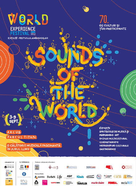 World Experience Festival aduce sunetele și muzica lumii într-un eveniment unic pe scena din București