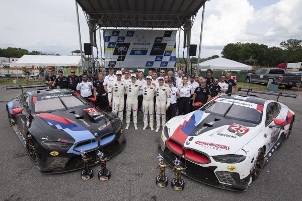 BMW Team RLL obţine prima victorie pentru BMW M8 GTE, dar şi un podium în Michelin GT Challenge de pe Virginia International Raceway