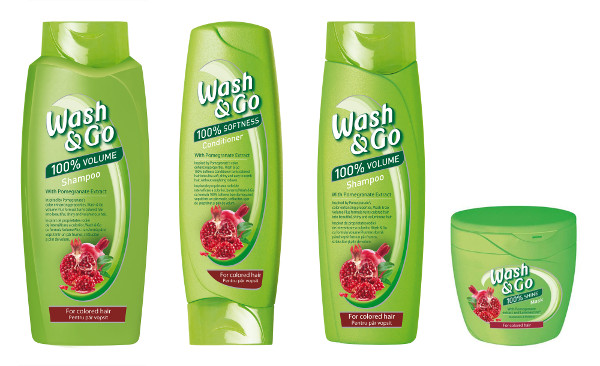Wash&Go te ajută să menții culoarea părului ca după prima vopsire cu noua gamă W&G cu extract de rodie