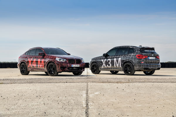 Debut sportiv pe Nürburgring – prima prezentare oficială pentru BMW X3 M şi BMW X4 M