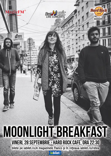 Concert Moonlight Breakfast 28 septembrie