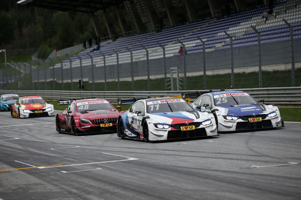 BMW a sărbătorit cursa 300 în DTM la Spielberg – În fiecare manşă, trei BMW M4 DTM s-au clasat în Top 10