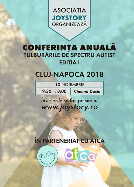 Prima conferință „Tulburări de spectru autist” are loc la Cluj Napoca