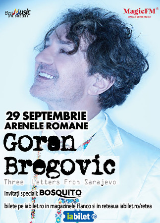 Bosquito canta alaturi de Goran Bregovic la Bucuresti pe 29 septembrie la Bucuresti