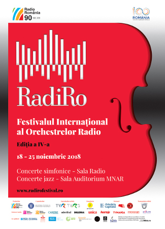 Unicul festival din lume dedicat orchestrelor radio: ”RadiRo” 2018 începe pe 18 noiembrie