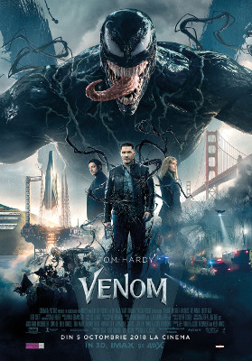 “Venom”, lider de box-office în România și în Statele Unite