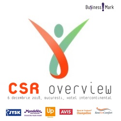 BusinessMark organizează evenimentul CSR OVERVIEW 2018