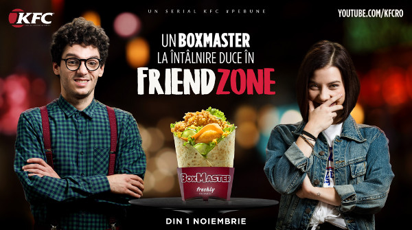 KFC Social Entertainment Channel prezintă FRIENDZONE, cel de-al doilea serial marcă proprie