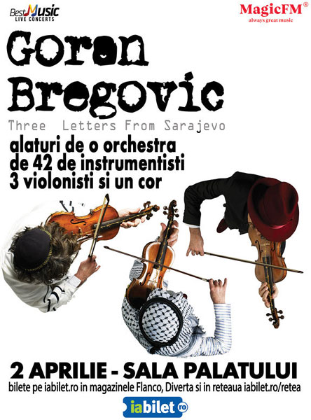 Concert Goran Bregovic cu Orchestra Simfonica si Cor