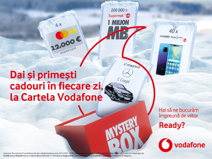 campania specială de Crăciun cartela Vodafone