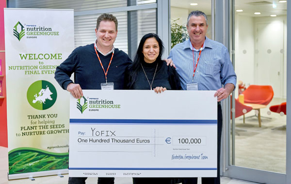 Start-up-ul israelian Yofix a obținut grantul de 100.000 euro oferit de PepsiCo în cadrul programului Nutrition Greenhouse din Europa