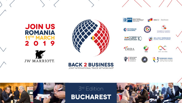 Evenimentul internațional BACK 2 BUSINESS revine în București cu cea de-a treia ediție